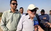 پایات عملیات ساخت و بتن‌ریزی پل عنافچه با حضور استاندار خوزستان 