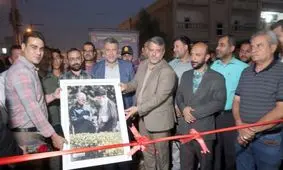 آیین بهره برداری آسفالت کوی فرهنگیان (مهدیس) برگزار شد