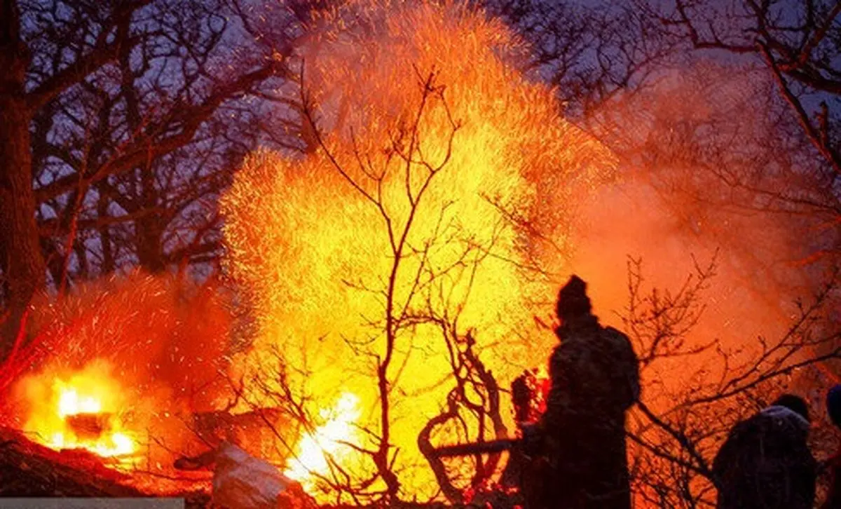 آتش‌سوزی در ۶۰ هکتار از جنگل های گیلان/ نیروهای بومی به کمک بیایند
