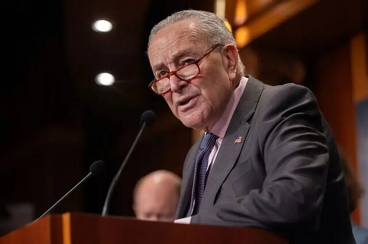 رهبر اقلیت سنا: ترامپ درباره مدرسه میناب دروغ می‌گوید