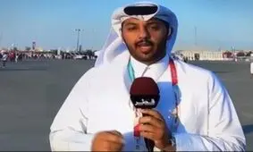 غش کردن خبرنگار قطری در پخش زنده جام جهانی/ ویدئو

