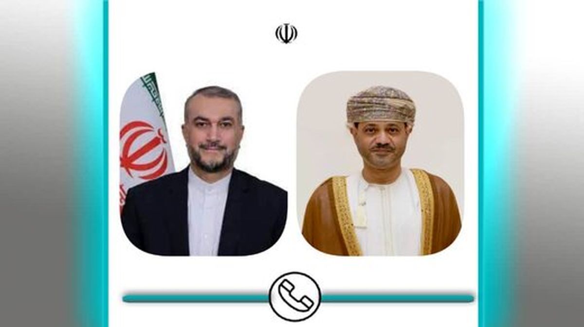 بررسی آخرین روند مذاکرات وین در گفتوگوی تلفنی وزرای خارجه ایران و عمان