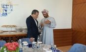گفت‌وگوی خصوصی عراقچی و وزیر خارجه عمان