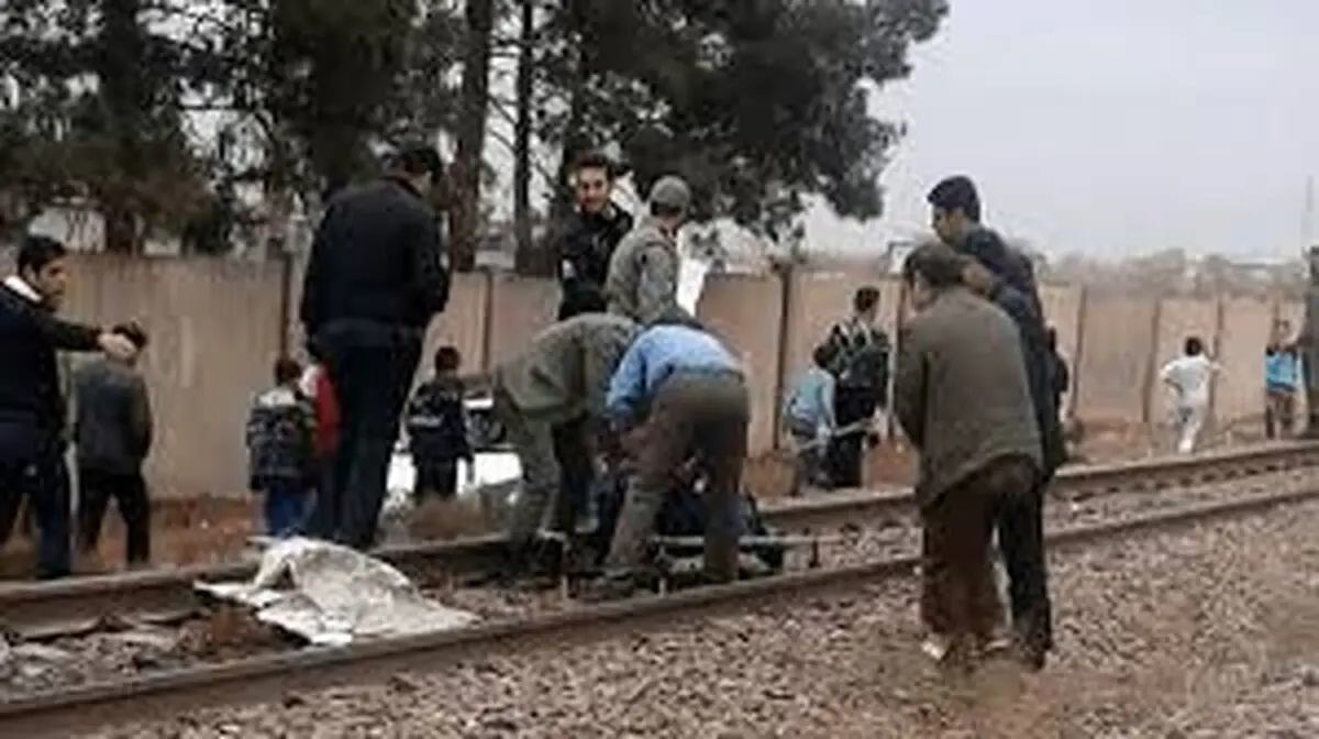 مرگ زن جوان در برخورد با قطار