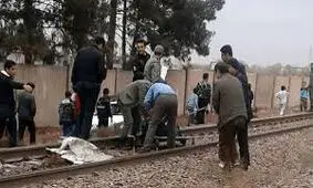 مرگ زن جوان در برخورد با قطار