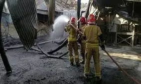 شرکت فوم سازی شیراز در آتش سوخت