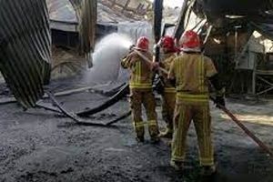 شرکت فوم سازی شیراز در آتش سوخت