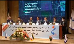 سود طلایی سهامداران پتروشیمی مارون