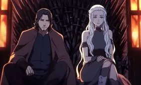 بازسازی شخصیت های سریال «بازی تاج و تخت» به سبک انیمه توسط هوش مصنوعی 