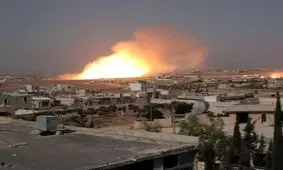 انفجار شدید در  دمشق/ویدیو
