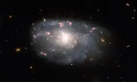 کهکشانی که میزبان یک انفجار ستاره ای بوده است