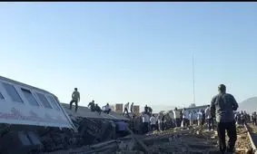 خروج قطار تهران به کرمان از ریل/ ۳۰ نفر مصدوم شدند 