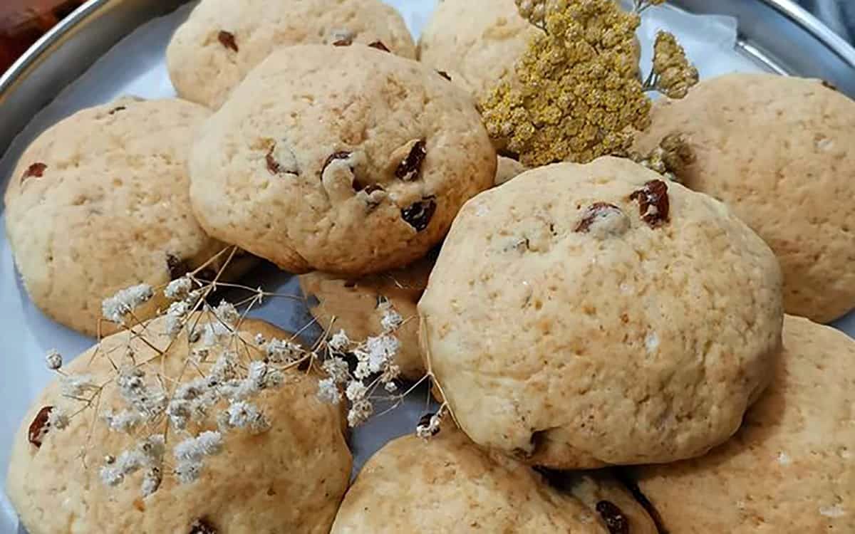 طرز تهیه کلوچه تابه ایی/ ویدئو