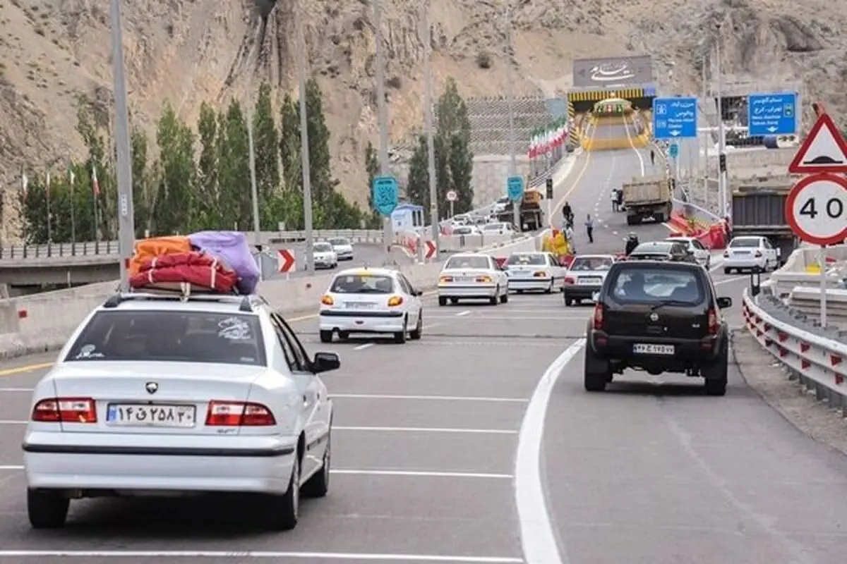 جاده چالوس یک‌طرفه شد
