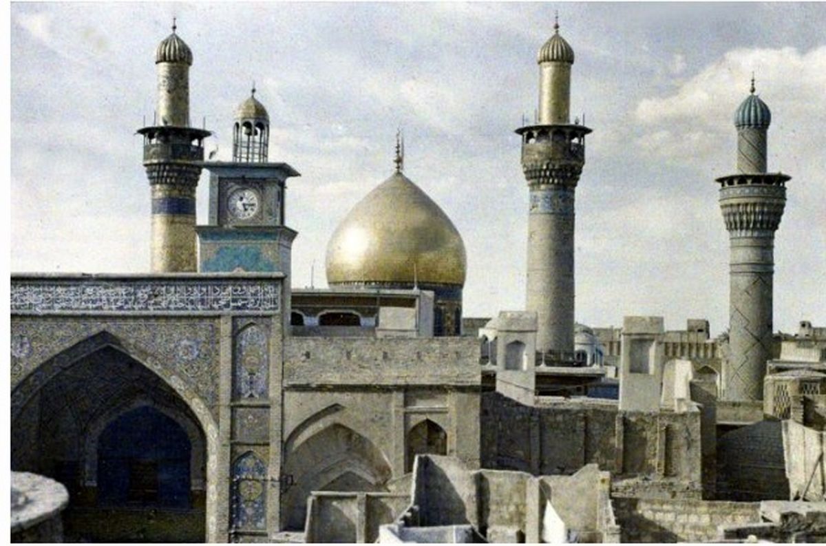 ماجرای قدیمی ترین عکس های رنگی از حرم امام حسین(ع) و حضرت عباس(ع)