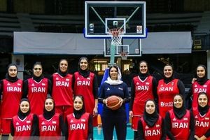 پیروزی زنان بسکتبالیست ایران مقابل اردن 

