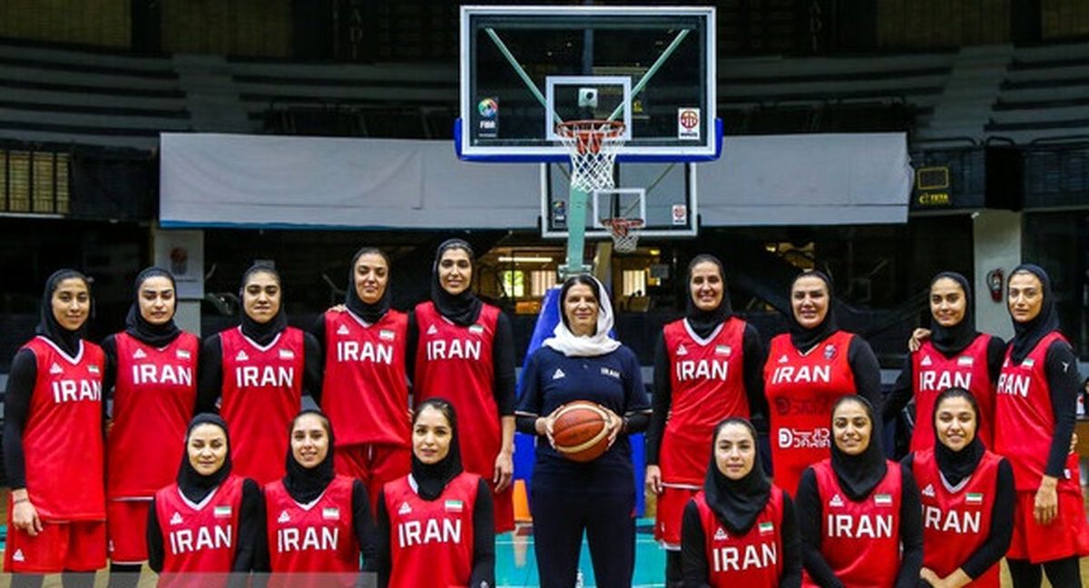 پیروزی زنان بسکتبالیست ایران مقابل اردن 

