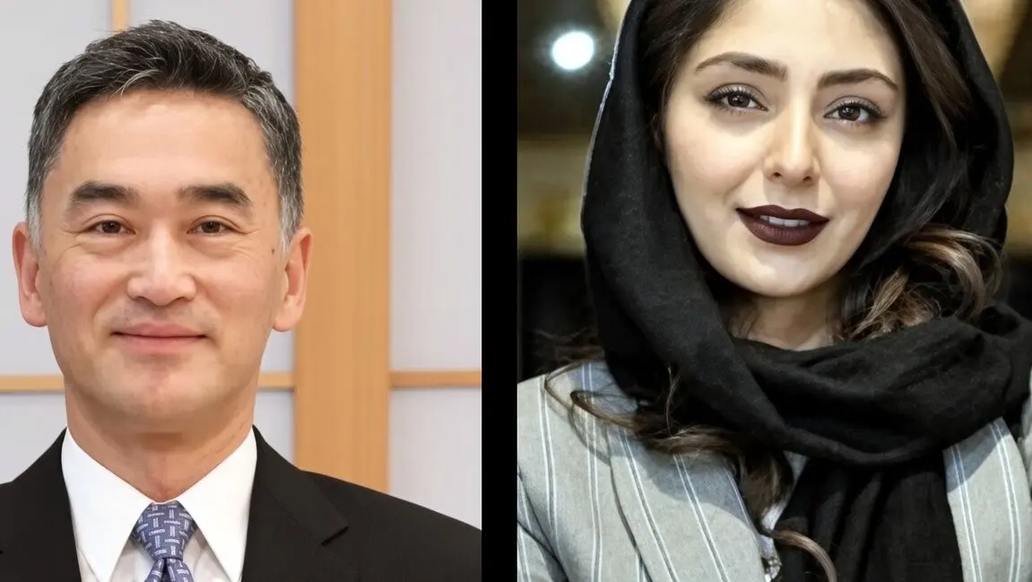 ویدئوی جنجالی هستی مهدوی‌فر به سفیر ژاپن در ایران | من اصلا این مرتیکه رو ندیدم! | ببینید