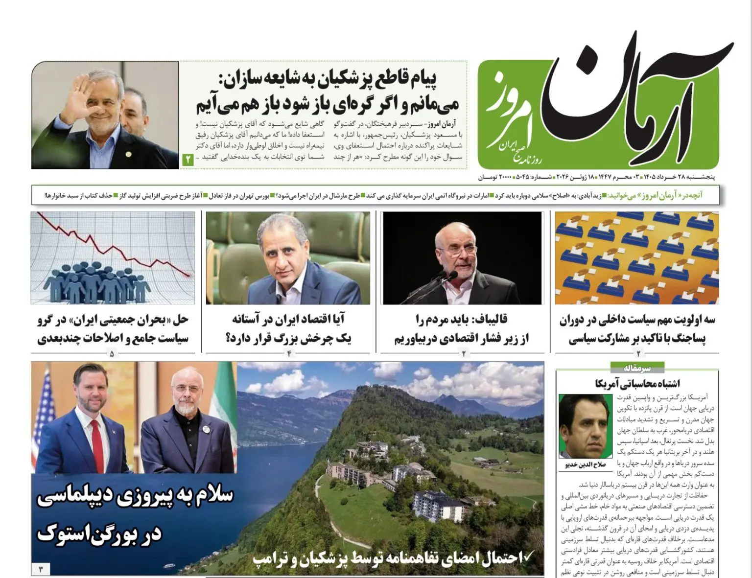 آرمان امروز